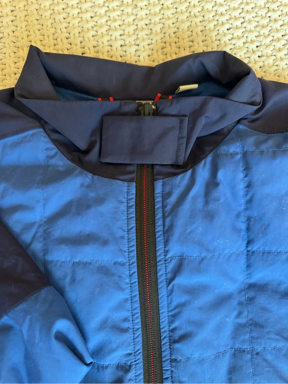PUMA Scuderia Ferrari Anorak Windbreaker Men’s XL Blue Red